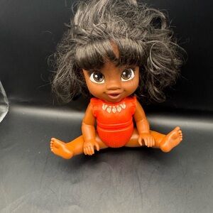 Jakks Pacific Disney Baby Moana Toddler Doll 12” Poseable Limbs Brushable Hair